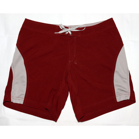 Water Girl by Patagonia Women's Board Shorts Swim Surf Bottom Drawstring Size 14 - Picture 1 of 5